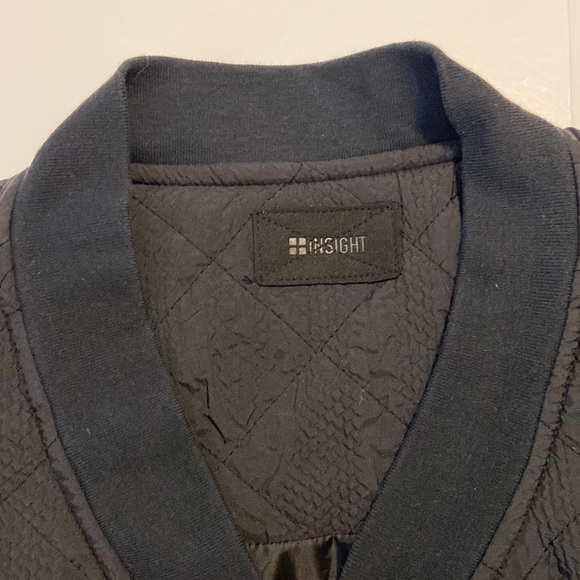 Insight ‘Azula’ Quilted Bomber Jacket Black size Large - Picture 4 of 7